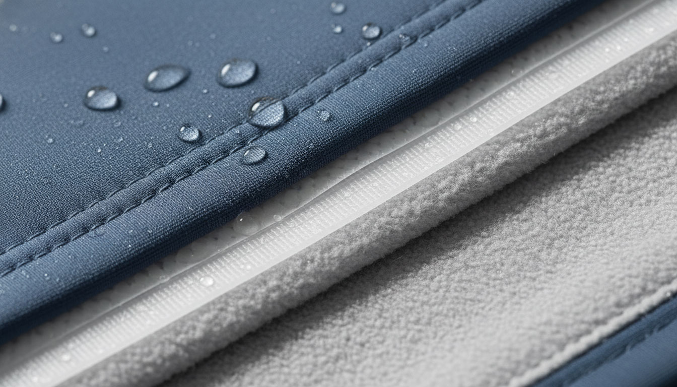 De quoi sont faites les vestes Softshell