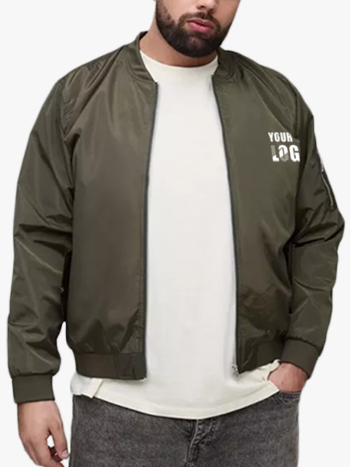 Blouson bombardier coupé