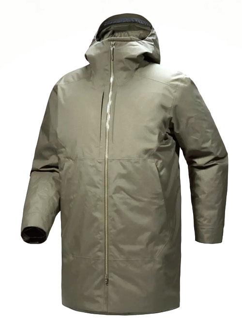 Custom Long waterproof randonnée puffer Jacket