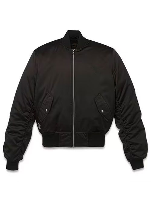 Veste Bomber en soie personnalisée
