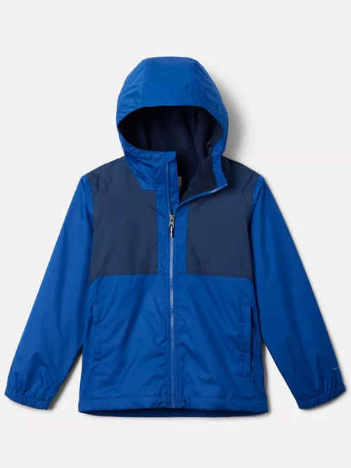 Veste de pluie doublée en polaire personnalisée