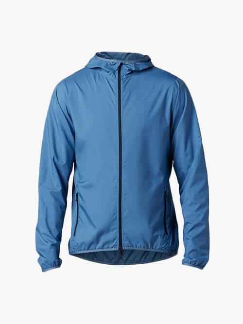 Veste coupe-vent à capuche légère pour homme