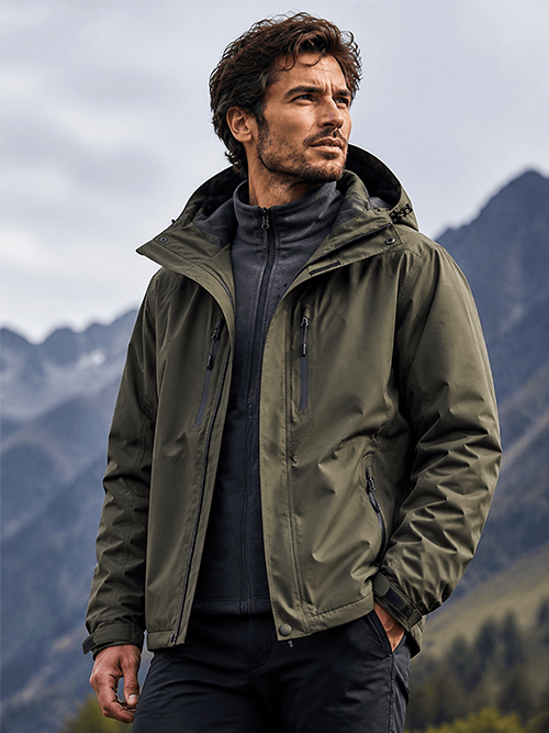 Custom 3 en 1 veste extérieure
